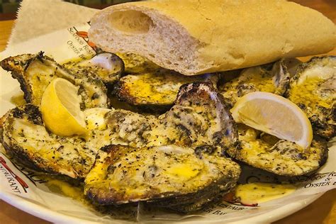 New Orleans Charbroiled Oysters Recipe: Cheesy Garlic Butter Grilled ...