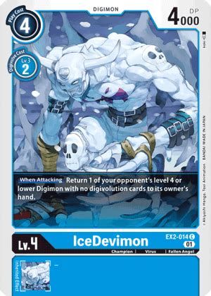 IceDevimon (EX2-014) - Digimon Card Database - DigimonCard