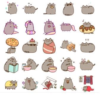 Pusheen | Anime - Stickers