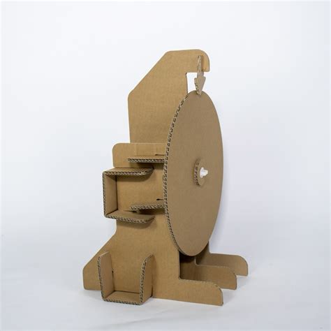 Cardboard wheel of fortune school edition - KarTent