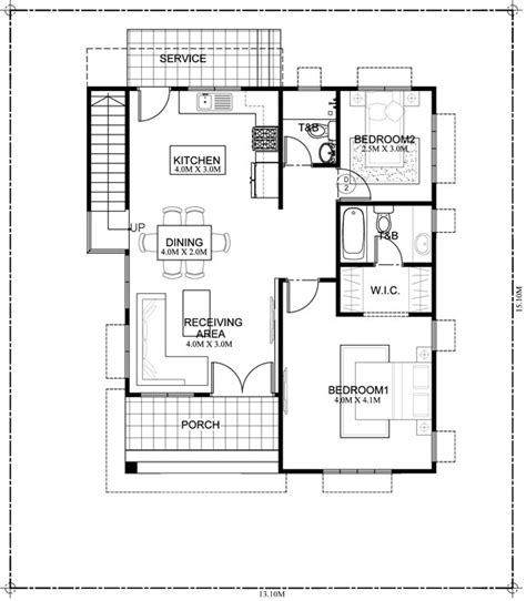 Loraine - Modern Minimalist House Plan - Pinoy House Plans