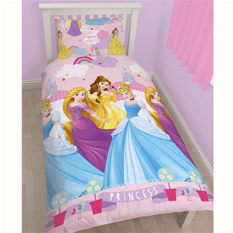 DISNEY PRINCESS DUVET COVER BEDDING SETS – SINGLE, DOUBLE & JUNIOR ...