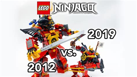 Which LEGO Ninjago Samurai X Mech is Better? Ninjago Legacy vs. Original Comparison! - YouTube