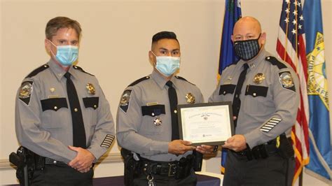 NHP trooper receives Medal of Valor for helping woman in crisis