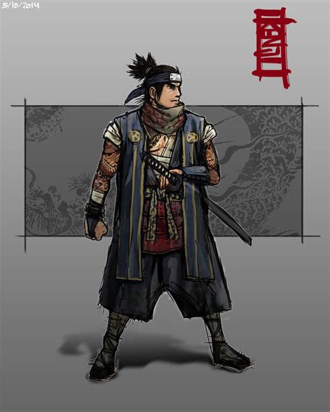 Ronin Concept art by kenji893 on DeviantArt Fantasy Character Art, Rpg Character, Character ...