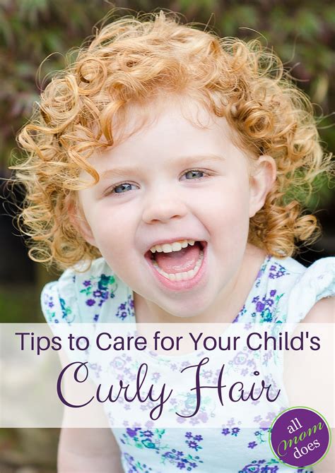 Tips to Care for Your Child’s Curly Hair | allmomdoes