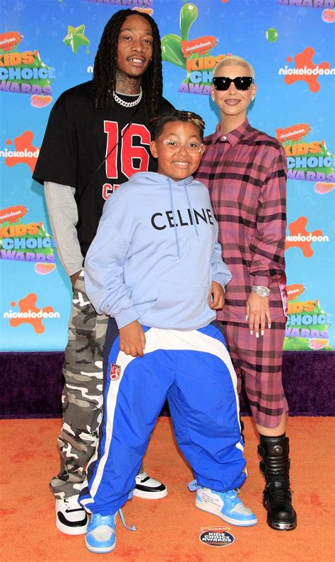 Wiz Khalifa, Ex-Wife Amber Rose and Son Sebastian Taylor Thomaz Make ...