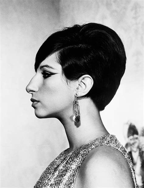 Beautiful with her aquiline nose | Barbra streisand, Barbra, Philippe halsman