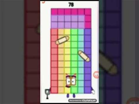 Numberblocks 78 (Seventy-Eight)2 - YouTube