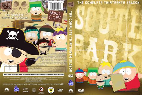 South Park - Season 13 dvd cover & labels (2009) R1 Custom