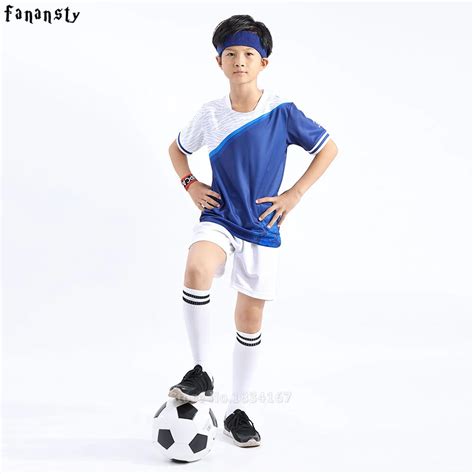 voetbal tenue kids 2017 soccer jersey kids football custom football ...