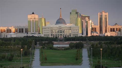 ASTANA - CIRCA SEPTEMBER 2014: Central Asia, Kazakhstan, Astana, City ...