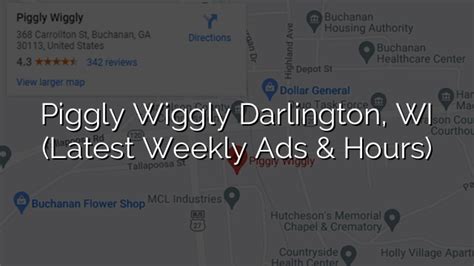 Piggly Wiggly Darlington, WI (Latest Weekly Ads & Hours) | WeeklyadsNews