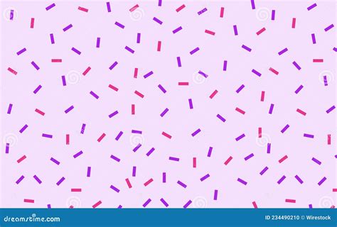 Illustration of Purple Confetti Background Stock Illustration ...