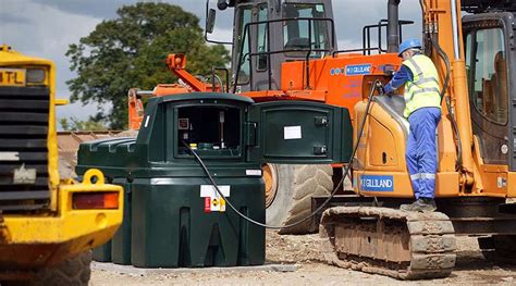 Diesel Storage Tank Installation South Wales | Bunded Fuel Tank | Above ...