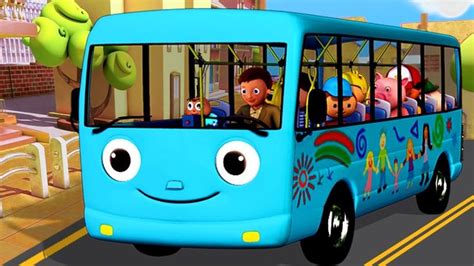 Wheels On the Bus | ABC Song | Kids Songs | Nursery Rhymes for Children ...