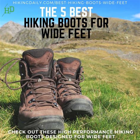 Best Hiking Boots For Wide Feet: Top 5 Picks