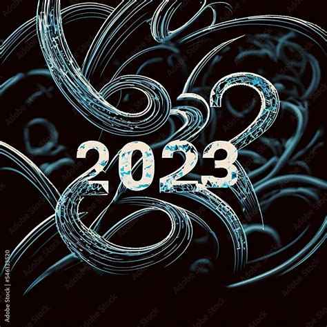 2023 Wordart | New Year Concept | Created Using Midjourney and ...