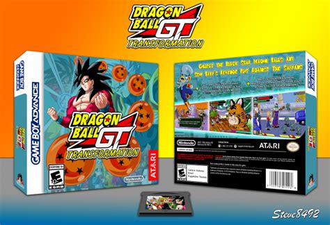 Dragonball GT: Transformation Game Boy Advance Box Art Cover by Steve8492