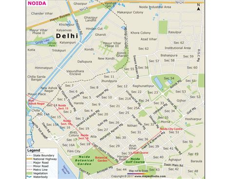 Buy Noida City Map Online