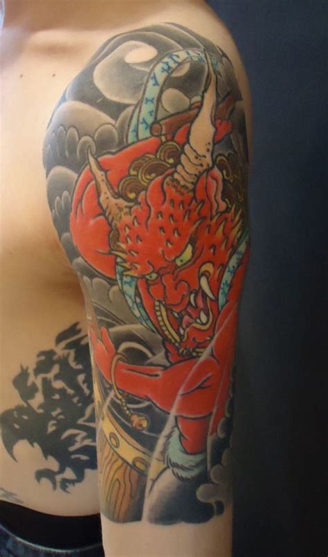 japanese god of death tattoo - howtodrawcurlyhairstepbysteptutorials