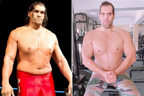 The Great Khali shows off shredded new physique after WWE legend’s ...