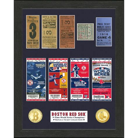 Boston Red Sox 9-Time World Series Champions Ticket Collection | Shop ...