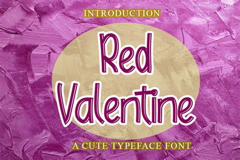 Red Valentine Font Download Free - Business Fonts