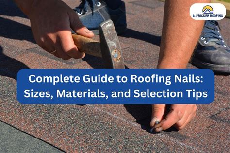 Complete Guide to Roofing Nails: Sizes, Materials, and More