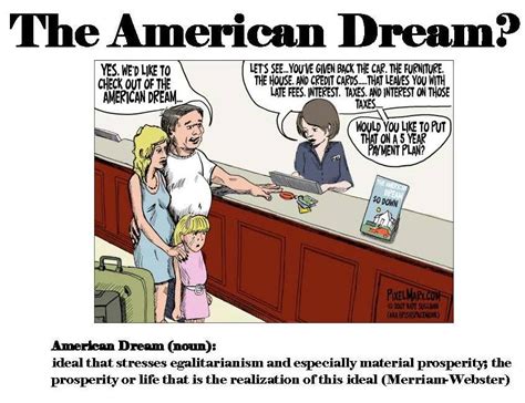 American Dream Cartoon Analysis - SAERXO