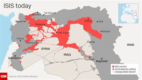 Where is ISIS located? | Where is Map