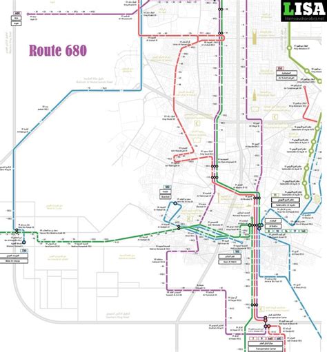 Riyadh Metro City Bus Routes - 2023 - Life in Saudi Arabia