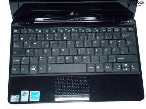 Review Asus Eee PC 1008HA Netbook - NotebookCheck.net Reviews