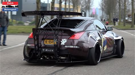 Nissan 350Z Compilation - BRUTAL Sounds! - YouTube