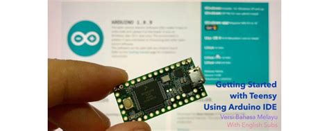 Getting Started With Teensy Using Arduino IDE