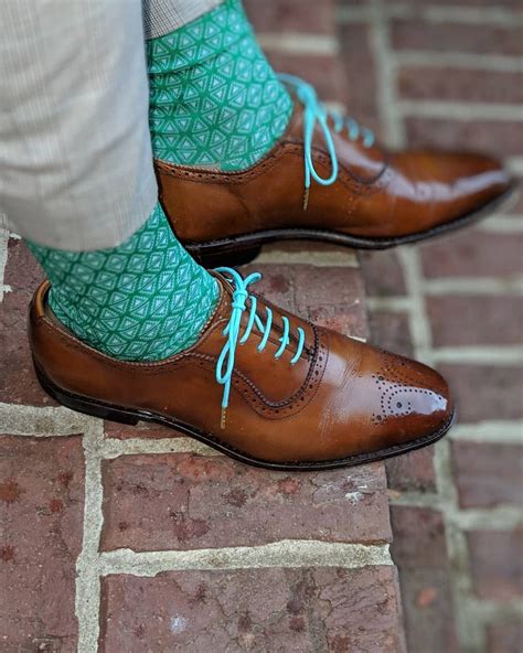 Allen Edmonds Cornwallis with Fintoco laces. Color game strong! Sock Shoes, Men's Shoes, Dress ...