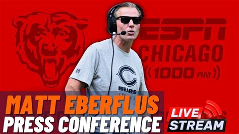 Chicago Bears Press Conference Live | Coach Matt Eberflus - YouTube