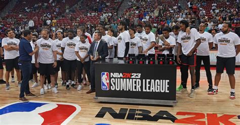 NBA Summer League 2023 updated bracket: Standings, results in Las Vegas ...