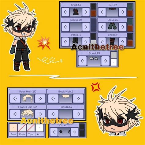 Bakugo Hero Outfit Gacha Club