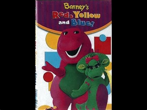 Previews From Barney's Red Yellow & Blue 2004 DVD - YouTube