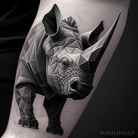 57 Rhino Tattoo Ideas - TattooClue.com