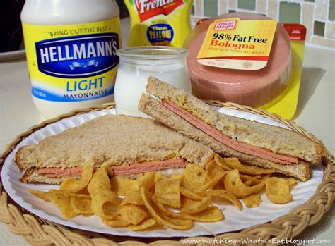 Watching What I Eat: Fried Bologna Sandwiches ~ Be a kid again...but with an adult twist