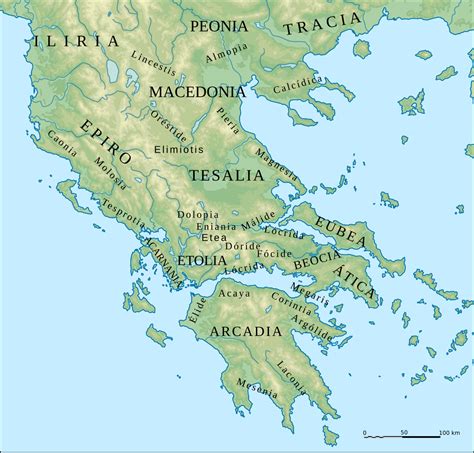 Regiones de la Antigua Grecia - Wikipedia, la enciclopedia libre