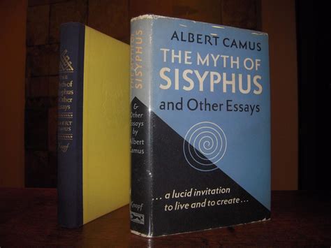 Albert Camus - The Myth of Sisyphus - FIRST AMERICAN EDITION in DJ ...