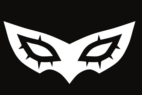 Joker's Mask Graphghan Pattern - Etsy Canada | Joker mask, Persona 5 joker, Persona 5