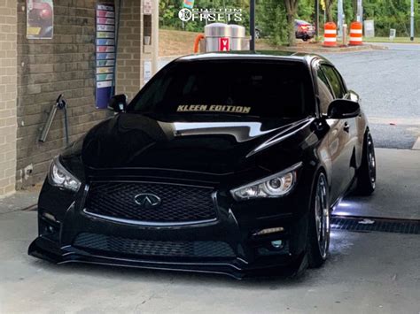 2017 INFINITI Q50 with 20x11 7 Avant Garde F233 and 235/35R20 Achilles A/t Sport and Coilovers ...