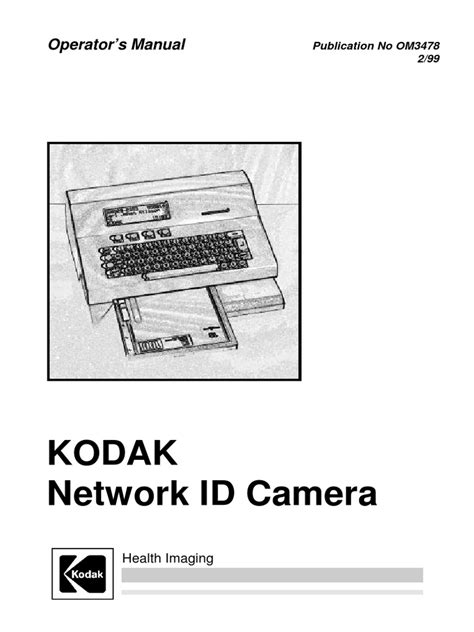 Kodak Network Identification Camera - User Manual | PDF | Computer ...