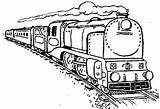 Steam Train Coloring Pages Sketch Page sketch template