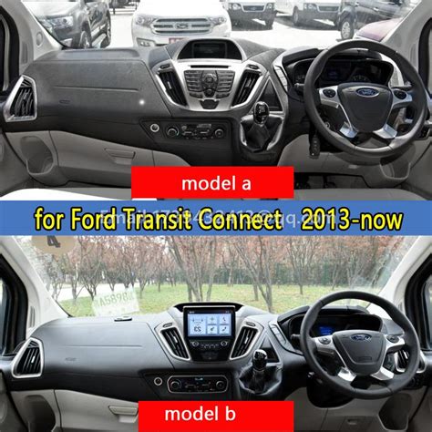 Car dashboard covers accessories sticker dashmat for Ford Transit Connect Titanium Wagon 2013 ...