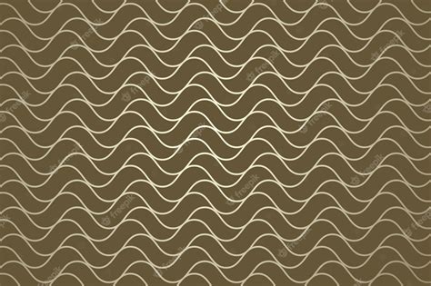 Premium Vector | Green wave seamless pattern background